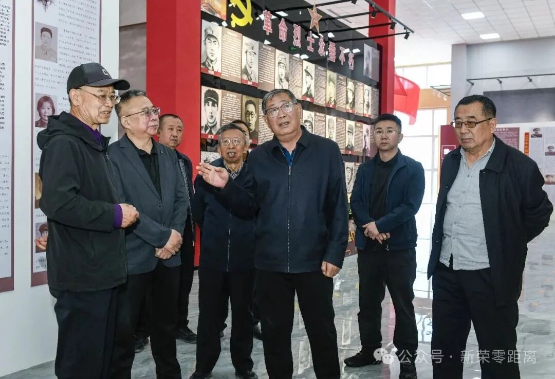 大同市三晋文化研究会会长刘美赴新荣区调研地方文化建设工作