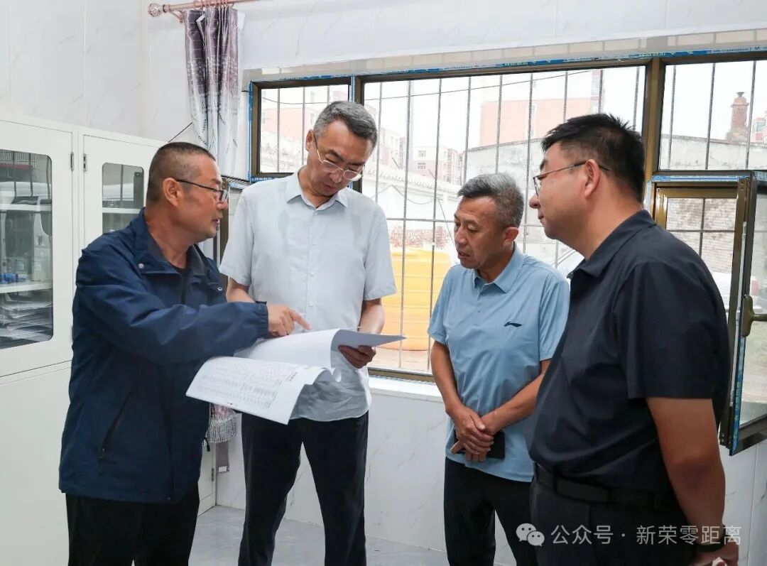 新荣区委副书记、代区长韩翔调研防汛减灾应急保障工作